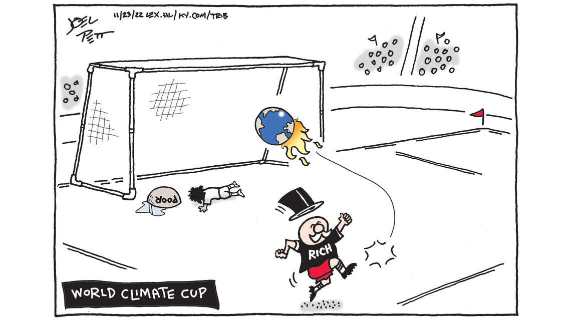 Joel Pett: Another kind of World Cup