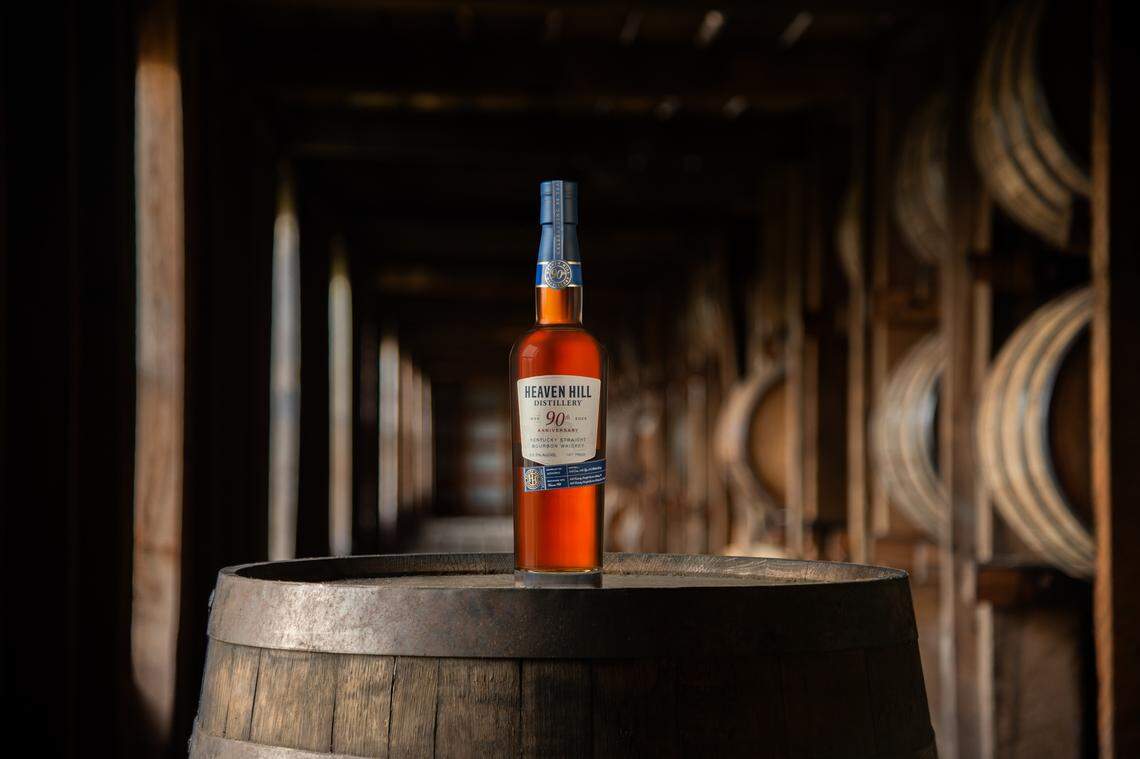 Heaven Hill Distillery’s 90th Anniversary 9-Year-Old Kentucky Straight Bourbon Whiskey is available nationwide in limited quantities now, with a suggested retail price of $124.99.