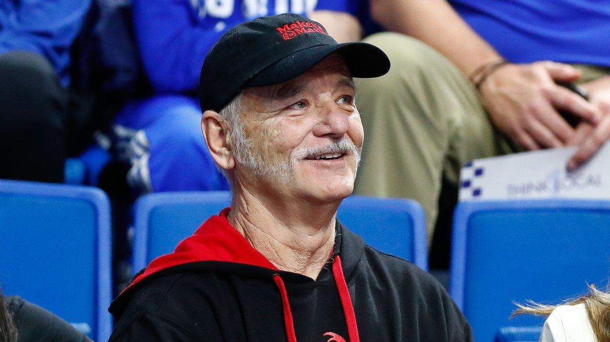Bill Murray shows up in Rupp Arena for Kentucky-Louisville rivalry game
