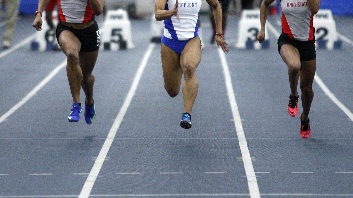UK's Dezerea Bryant set a school record in the 60-meter dash with a time of 7.19 seconds. She also set a record in the 200.  