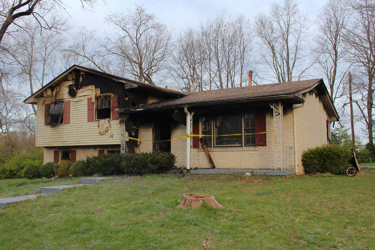 A house fire on Pierson Drive in Lexington, Ky. sent five people from a family of eight to the hospital on March 25, 2024.