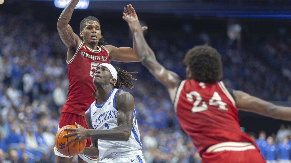5 things you need to know from Kentucky’s 77-51 season-opening win vs. Nicholls
