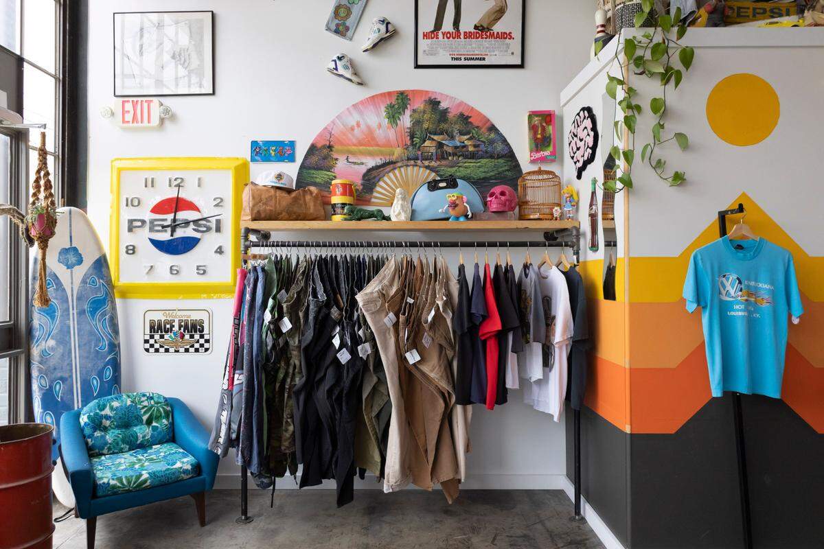 Scott Hatton and Aaron Wills, the owners of Vintage Therapy, have intended for the store to not only be a place for the community to shop, but also for a welcoming space to hang out at.