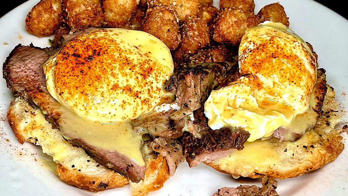 J. Render’s Eggs Benedict with brisket is one of the options for an elevated version of the classic brunch dish in Lexington.