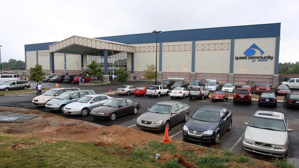 Quest Community Church in Lexington, Ky., Wednesday evening, August 27, 2008. Photo by Matt Goins