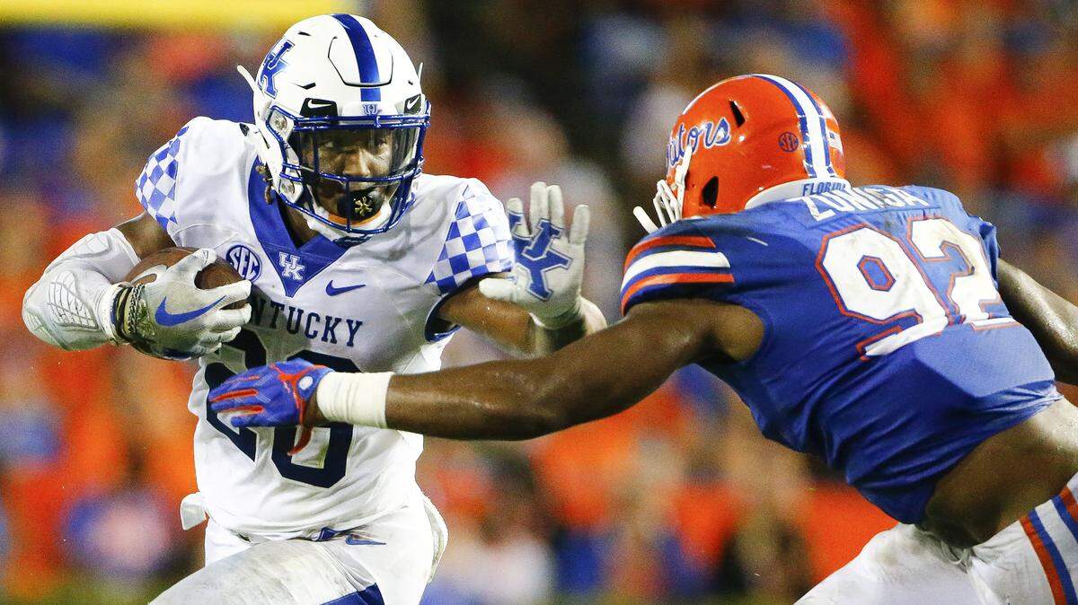 Kentucky’s Benny Snell is averaging 108.8 yards a game this season and would need to get right around that average versus Penn State in the Citrus Bowl to break the UK career rushing record.