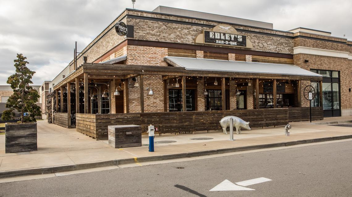 Edley’s BBQ Restaurant, 114 Summit at Fritz Farm, was placed on probation.