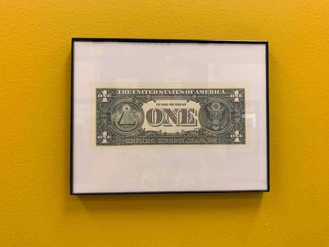 Lexington mother Brittany Pike said she was pleased with Fayette County’s response to the Kentucky law requiring the ‘In God We Trust’ motto to be posted in schools. The back of a dollar bill that bears the motto has been framed and was placed at Athens Chilesburg Elementary School, she said.