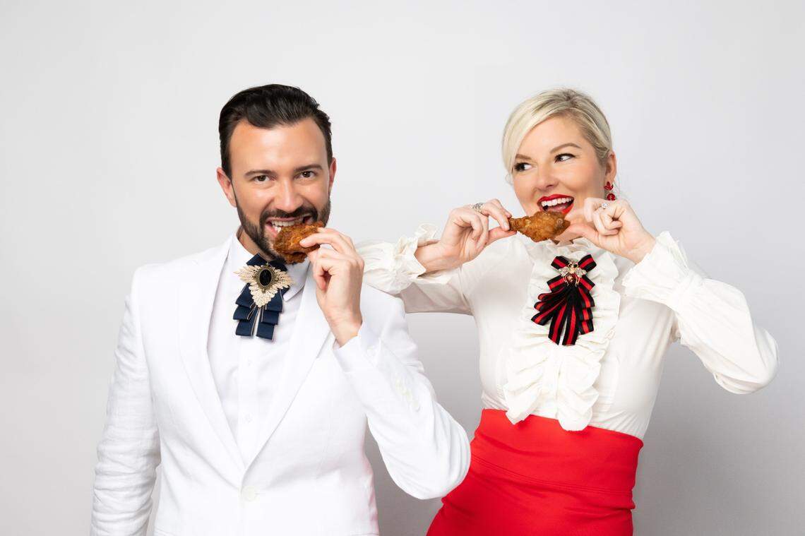 Listing agents Morgan Hancock and Jonathan Klunk will vet potential buyers of the Claudia Sanders Dinner House in Shelbyville.