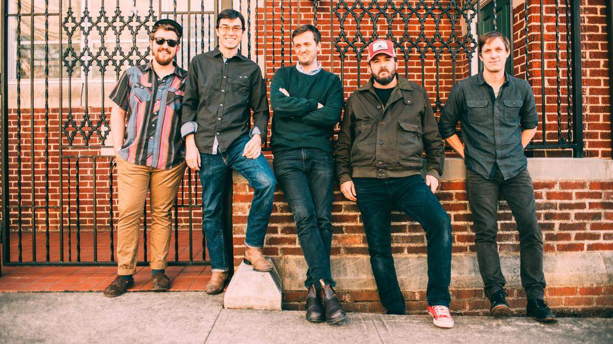 North Carolina string band Town Mountain, from left Zach Smith, Jesse Langlais, Bobby Britt, Robert Greer and Phil Barker, will return to The Burl in Lexington July 23 and 24.