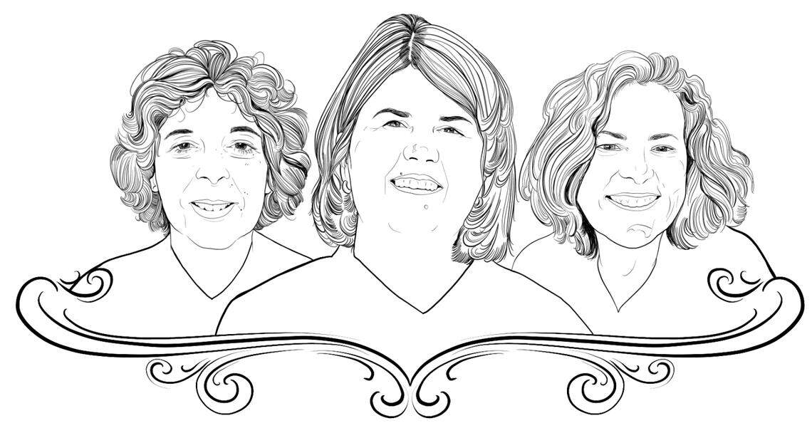 “Just a Few Mile South” is a collaboration between Sara Gibbs, Ouita Michel and Genie Graf.