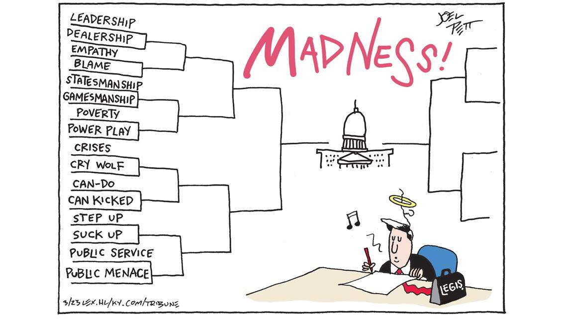 Joel Pett: March Madness