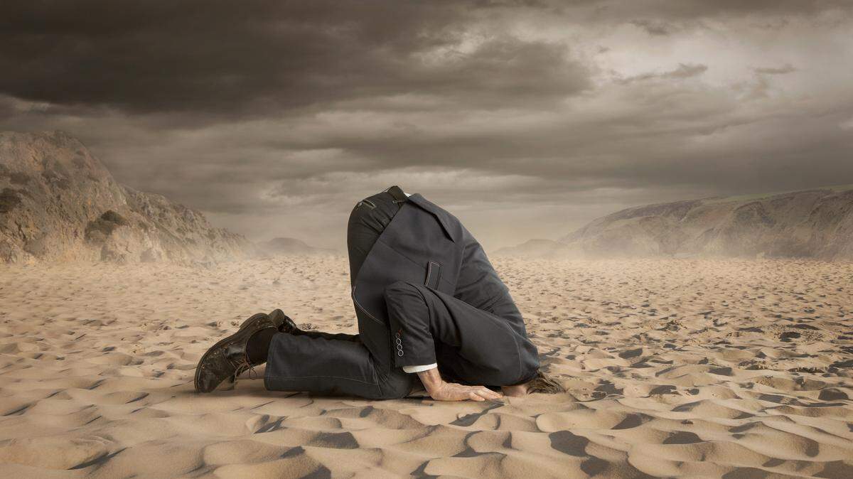 Burying your head in the sand is not an option when your business is facing a crisis.