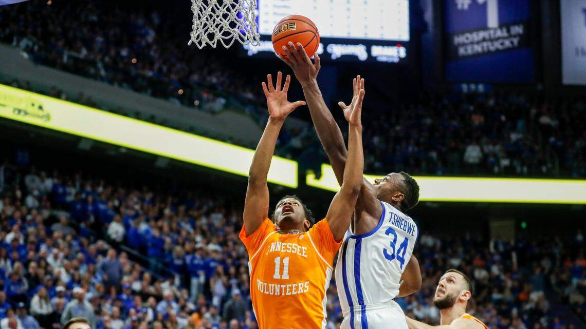 Live updates: Tennessee Volunteers at Kentucky Wildcats college basketball