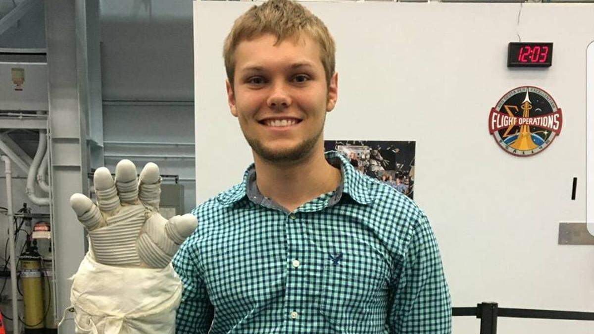 Recent University of Kentucky graduate Bryan Willis completed an internship program at Johnson Space Center in Houston and is now embarking on a career as an engineer at NASA.