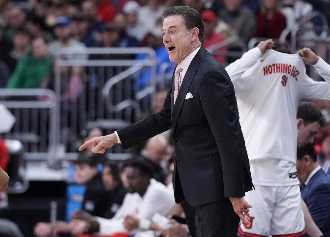 Rick Pitino's No. 2-seeded Red Storm, champions of the Big East regular season and tournament, were knocked out in the NCAA round of 32.