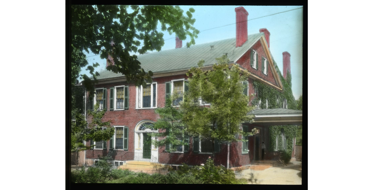 Mount Hope, Benjamin Gratz House, Lexington, Kentucky, around 1910. Courtesty of the Kentucky Historical Society