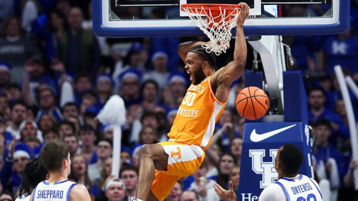 Five things you need to know from No. 10 Kentucky’s 103-92 loss to No. 5 Tennessee