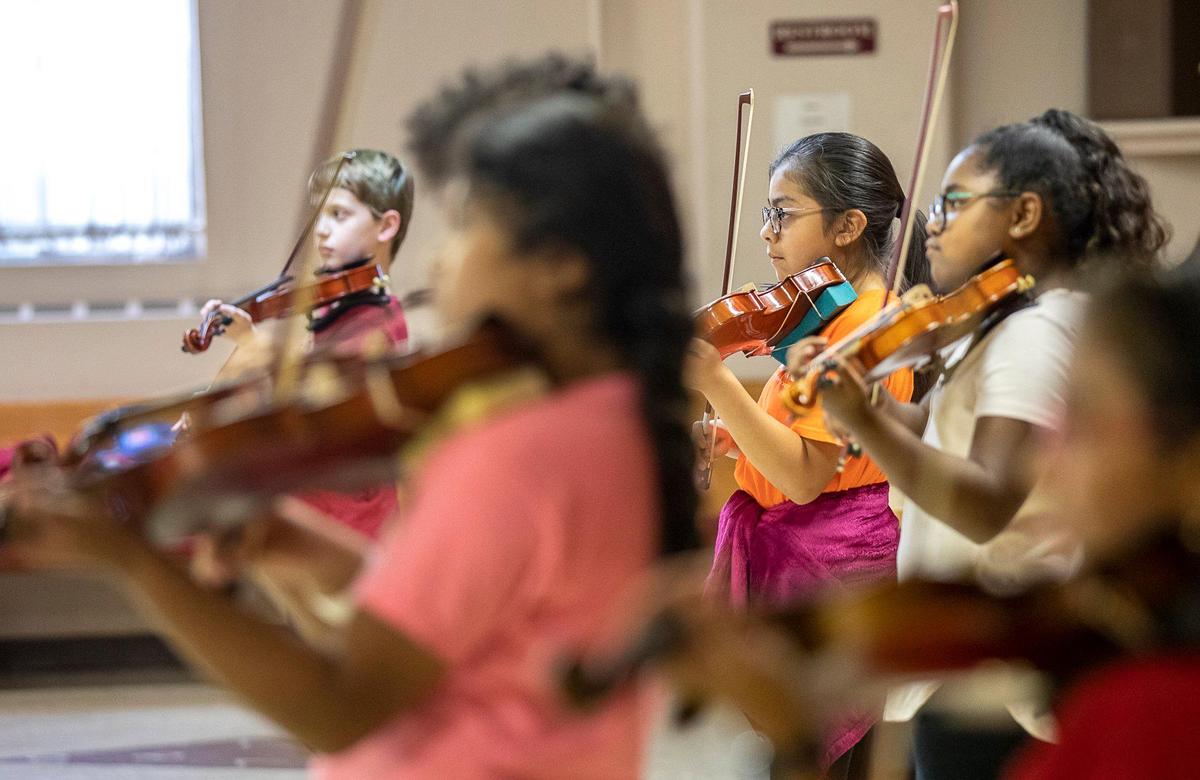 “It’s really quite extraordinary that this is happening in a town the size of Lexington,” said Marcello Cormio, music director of Central Kentucky Youth Orchestra, which run the MusicWorks program.