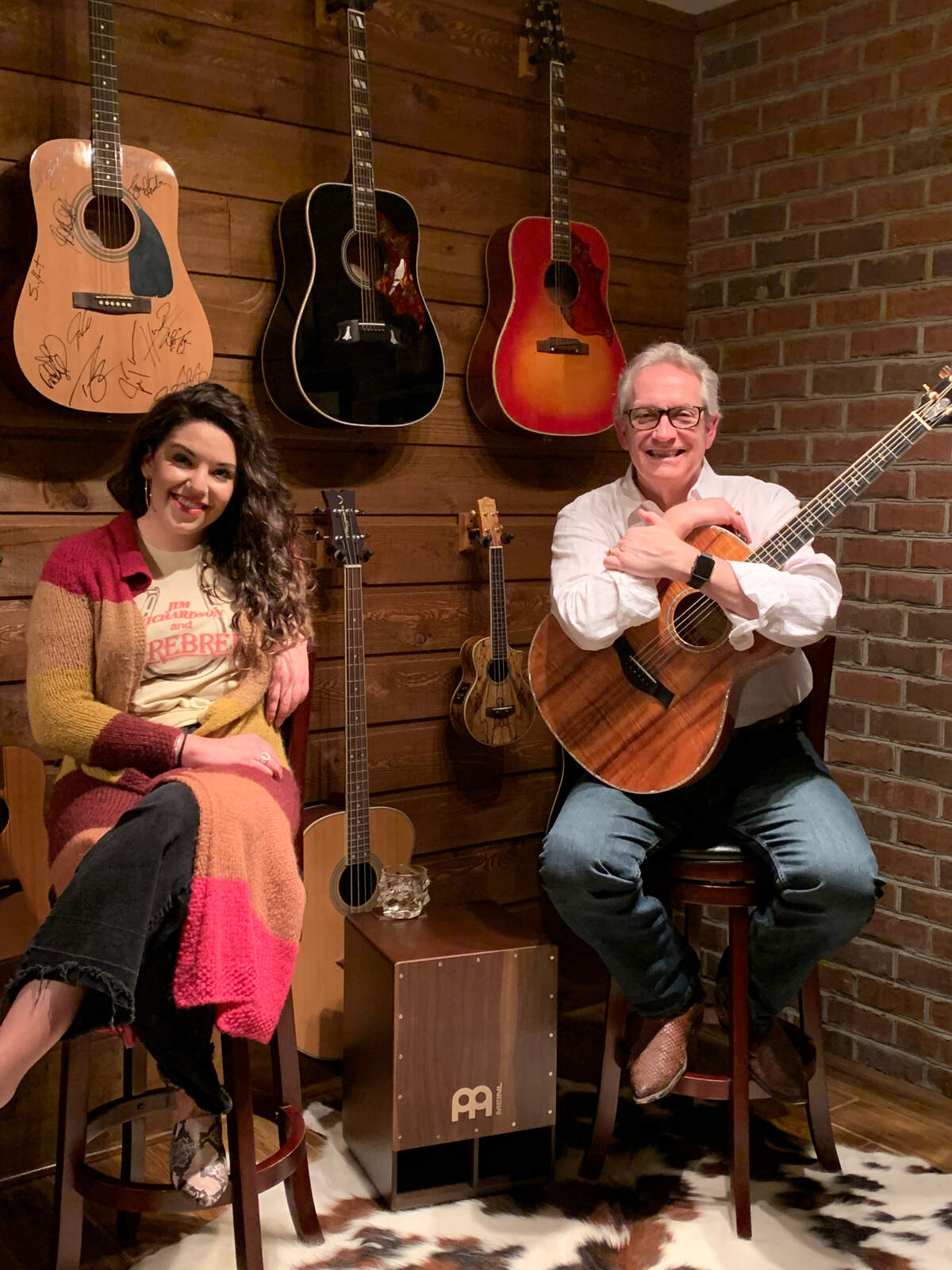 Lexington musician and song writer Jim Richardson, who frequently plays at Henry Clay’s Public House, has been doing Facebook live concerts with his daughter Reilly Richardson during the COVID-19 pandemic.