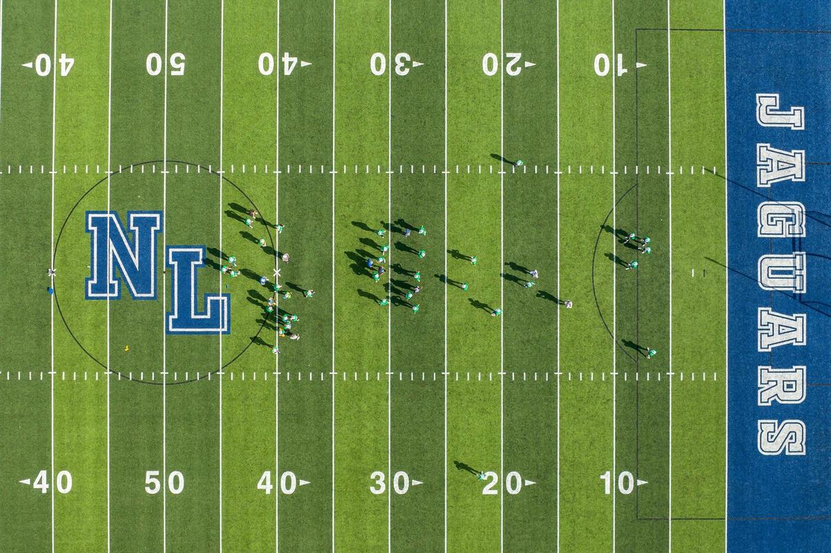 The North Laurel High School football team practices Wednesday afternoon in preparation for Friday night’s home game against Shelby Valley.