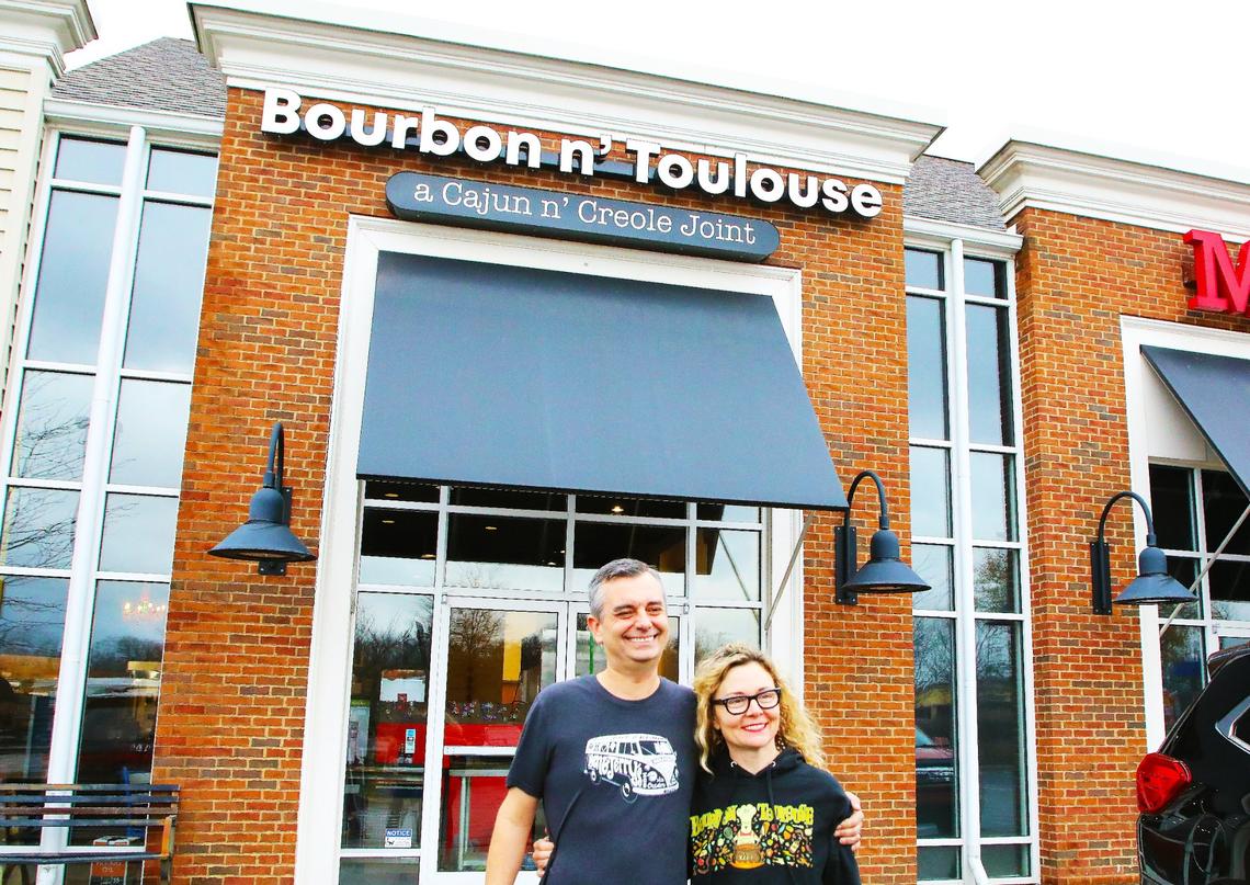 Owners Kevin and Cameron Heathcoat are opening the new Bourbon n’ Toulouse location at 1781 Sharkey Way Suite 115.