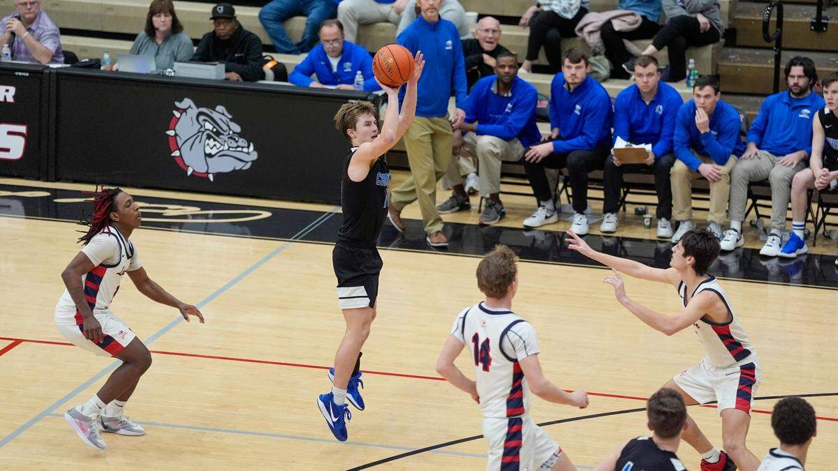 Saxton Howard is hopeful LCA can overcome Lexington Catholic in Friday night’s 43rd finals. “We’re due,” he said.