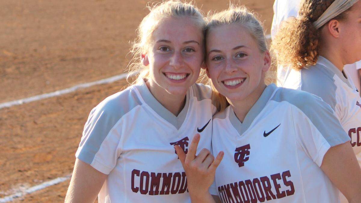 ‘They don’t want breaks.’ Twins starred in high school, will stick together in college.