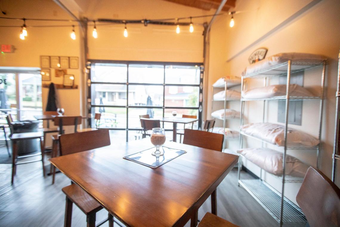 The taproom at Abettor Brewing.