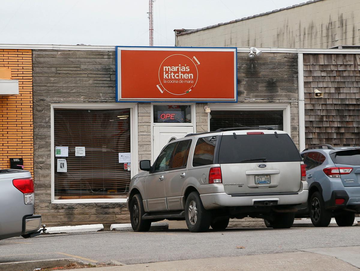 Maria’s Kitchen at 805 North Broadway in Lexington was closed in October but has reopened.
