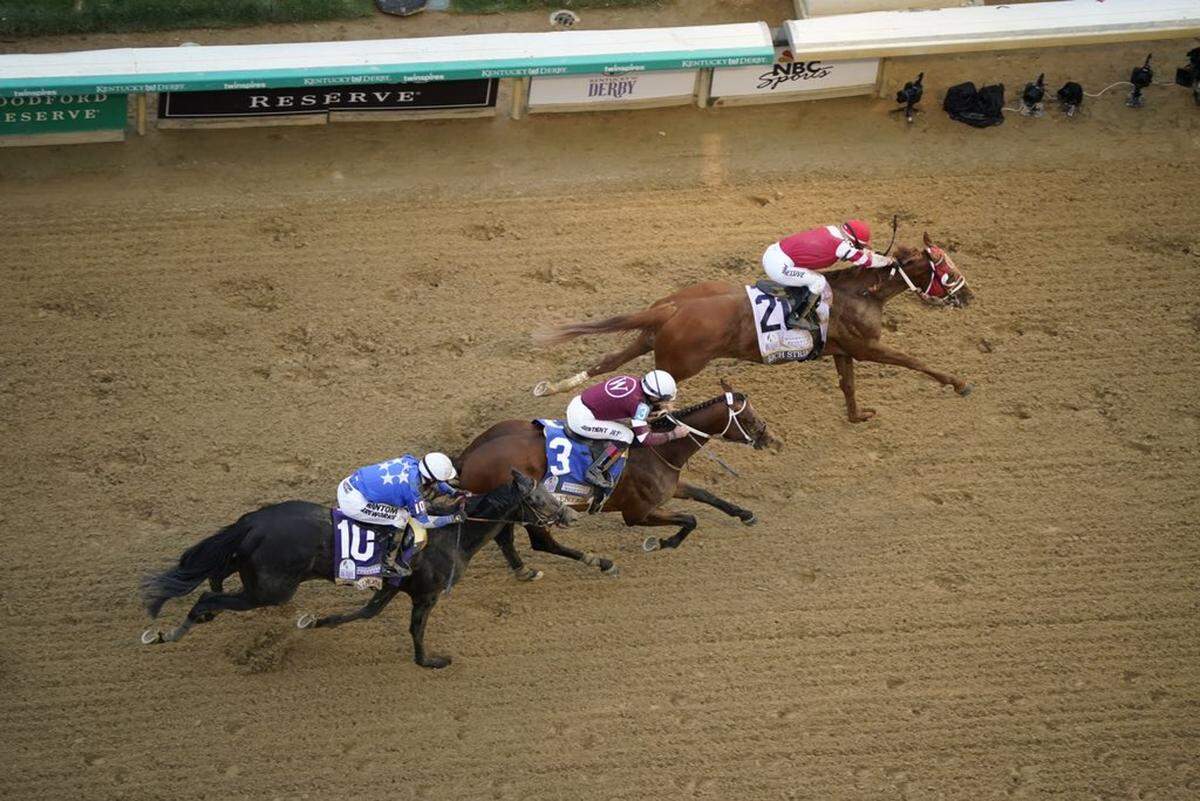 Rich Strike surged at the finish to win the Kentucky Derby two weeks ago. Epicenter was second, followed by Zandon. Of the top three, only Epicenter will compete in the Preakness Stakes.
