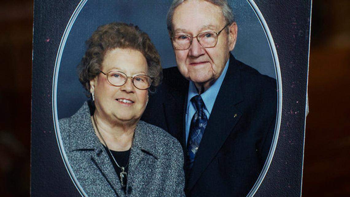 Arieta, left, and Loren Peters. The use of the drug Coumadin was blamed in Loren Peters' death.