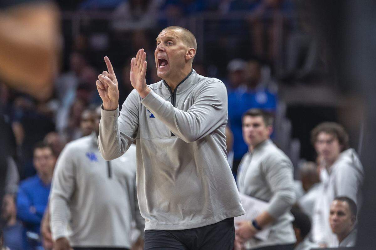 Kentucky basketball coach Mark Pope’s first roster at UK is comprised of nine additions from the transfer portal and three freshmen.