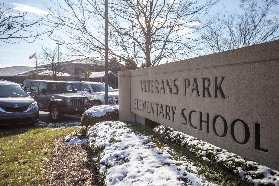 Veterans Park Elementary at 4351 Clearwater Way was placed on health department probation.
