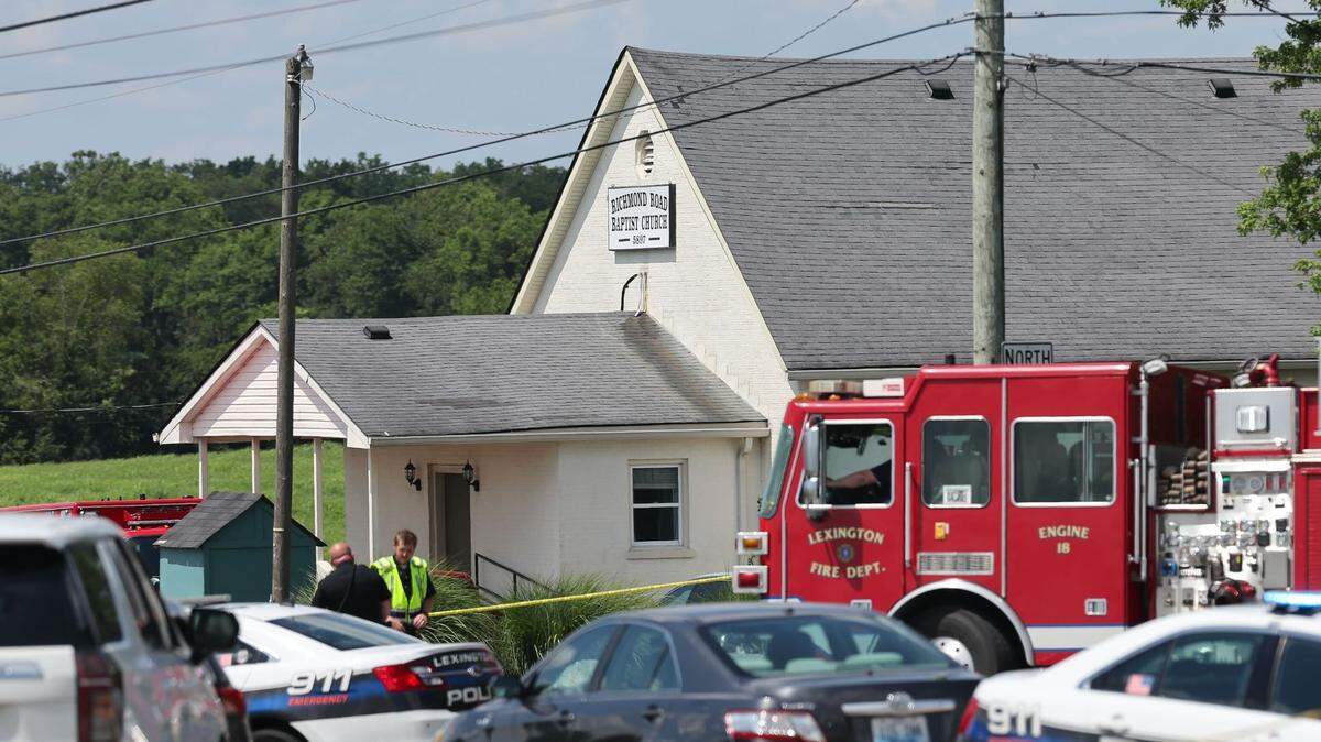 Man who killed 2 at KY church, shot trooper, had upcoming domestic violence hearing
