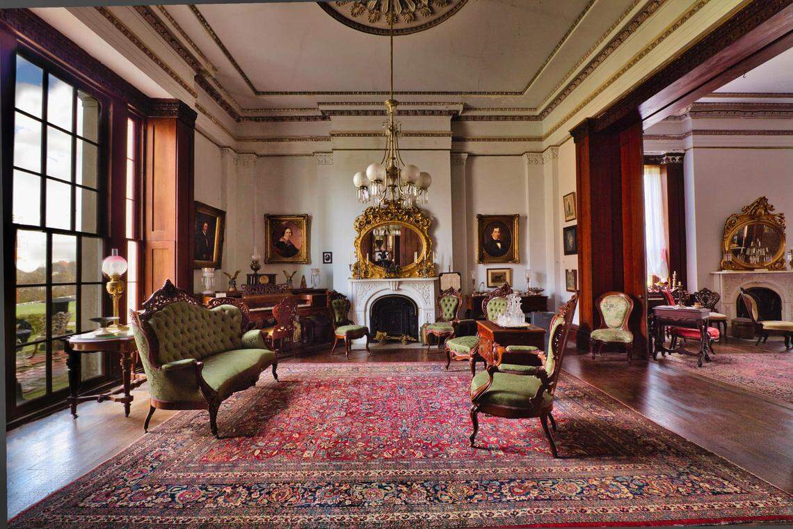 Ward Hall front parlor