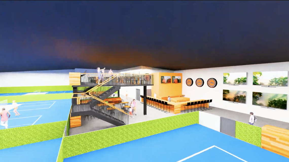 A rendering of PKL Lex, whichwill feature a Country Boy Brewing taproom, restaurant, and lounge, as well as a full bar.
