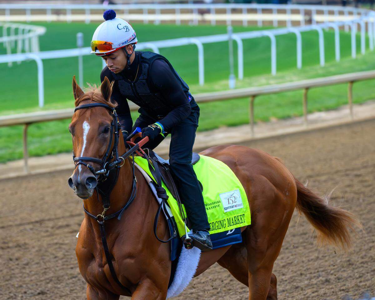 Emerging Market has only made two previous starts ahead of the 2026 Kentucky Derby. The horse won both of those races, including the Grade 2 Louisiana Derby in March.