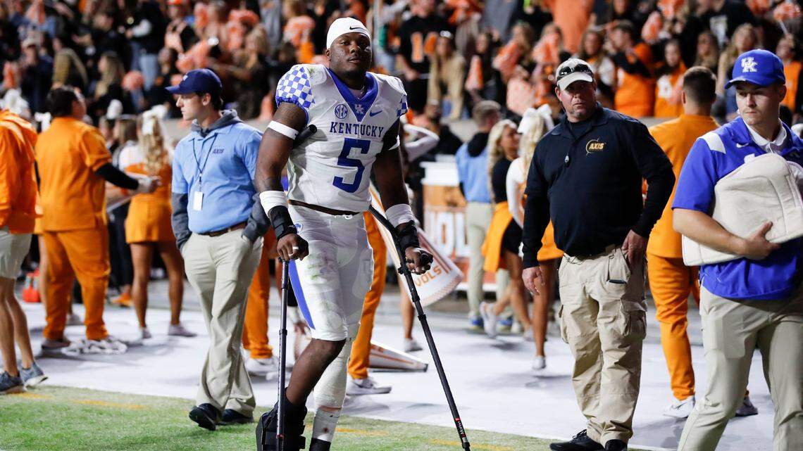 Kentucky football linebacker DeAndre Square ‘doubtful’ to play against Missouri