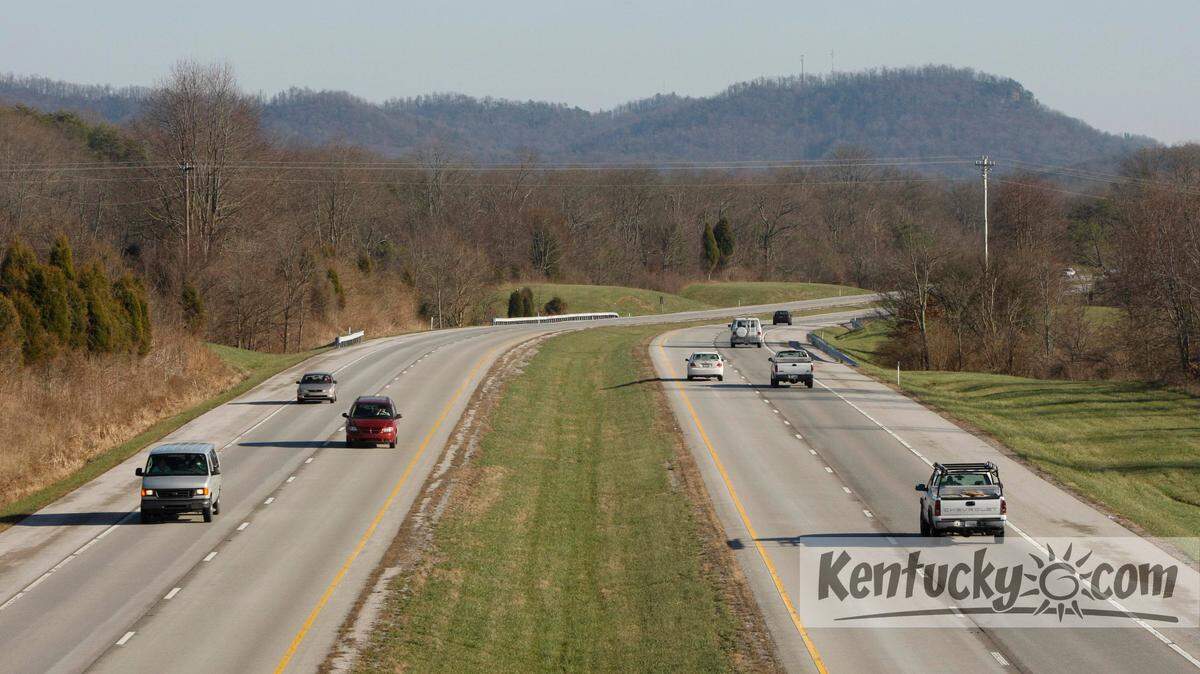 The Mountain Parkway is a four-lane road for 46 miles, from I-64 at Winchester to Campton, then reduces to two lanes for 30 miles until ending in Salyersville.