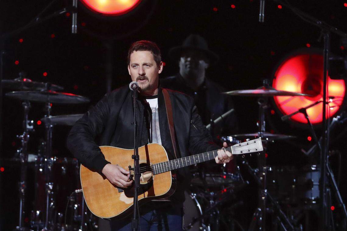 Sturgill Simpson performs at Willie: Life & Songs Of An American Outlaw at Bridgestone Arena on Saturday, January 12, 2019, in Nashville, Tenn. (Photo by Al Wagner/Invision/AP)