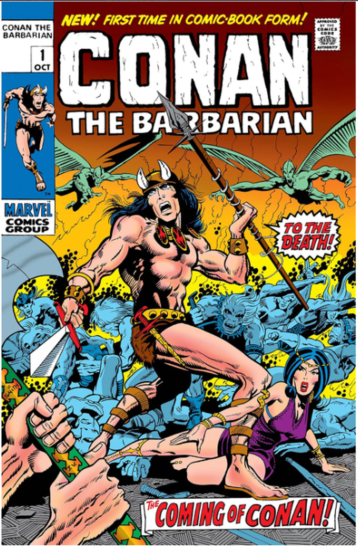 Roy Thomas helped Marvel secure the rights to publish a “Conan the Barbarian” comic book in 1970, based on the popular pulp stories by Robert E. Howard. Thomas ended up writing hundreds of “Conan” comics over his career.