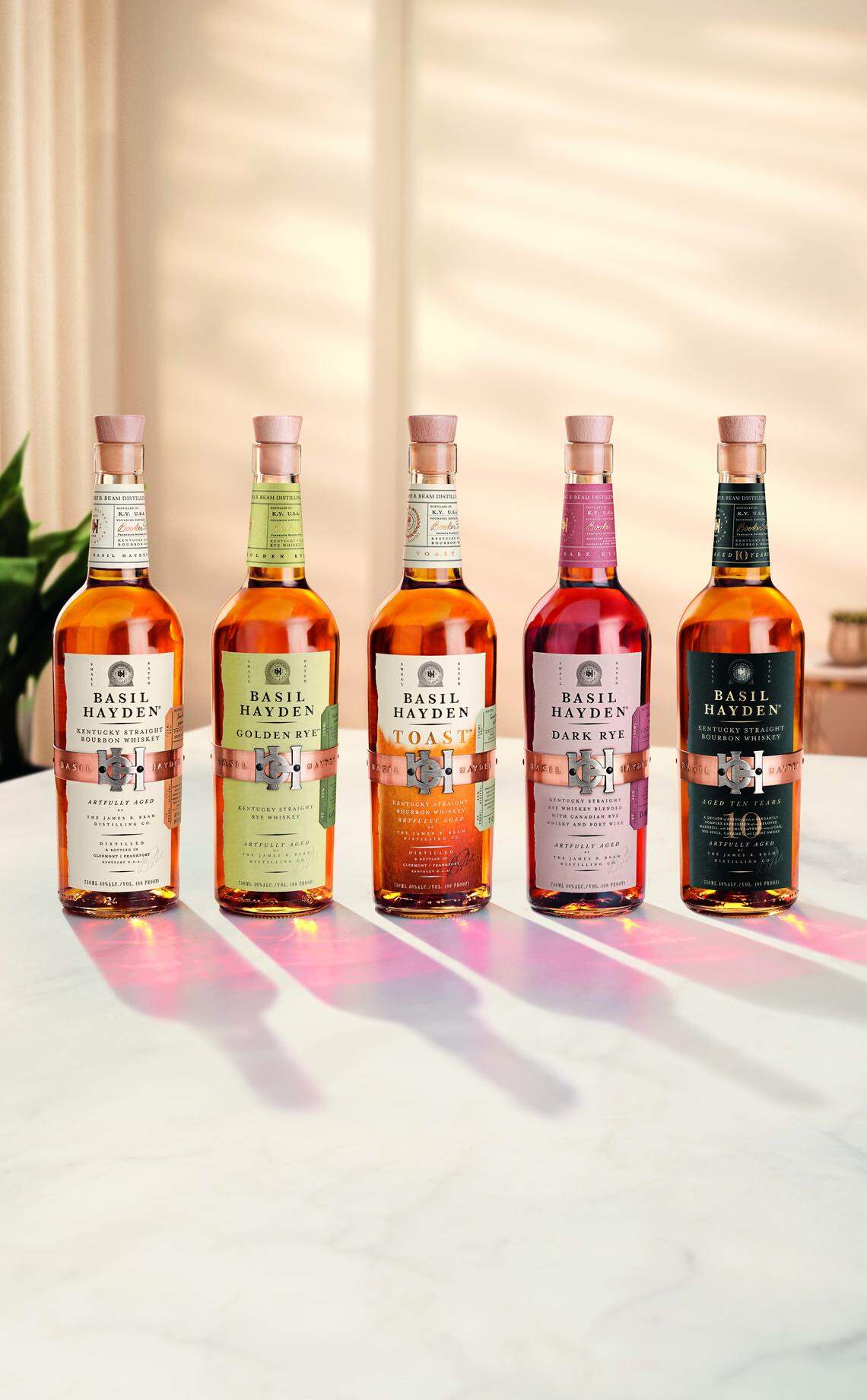 All of the Basil Hayden portfolio has been repriced except for the most premium 10-year-old expression, which remains at $84.99 suggested retail price.