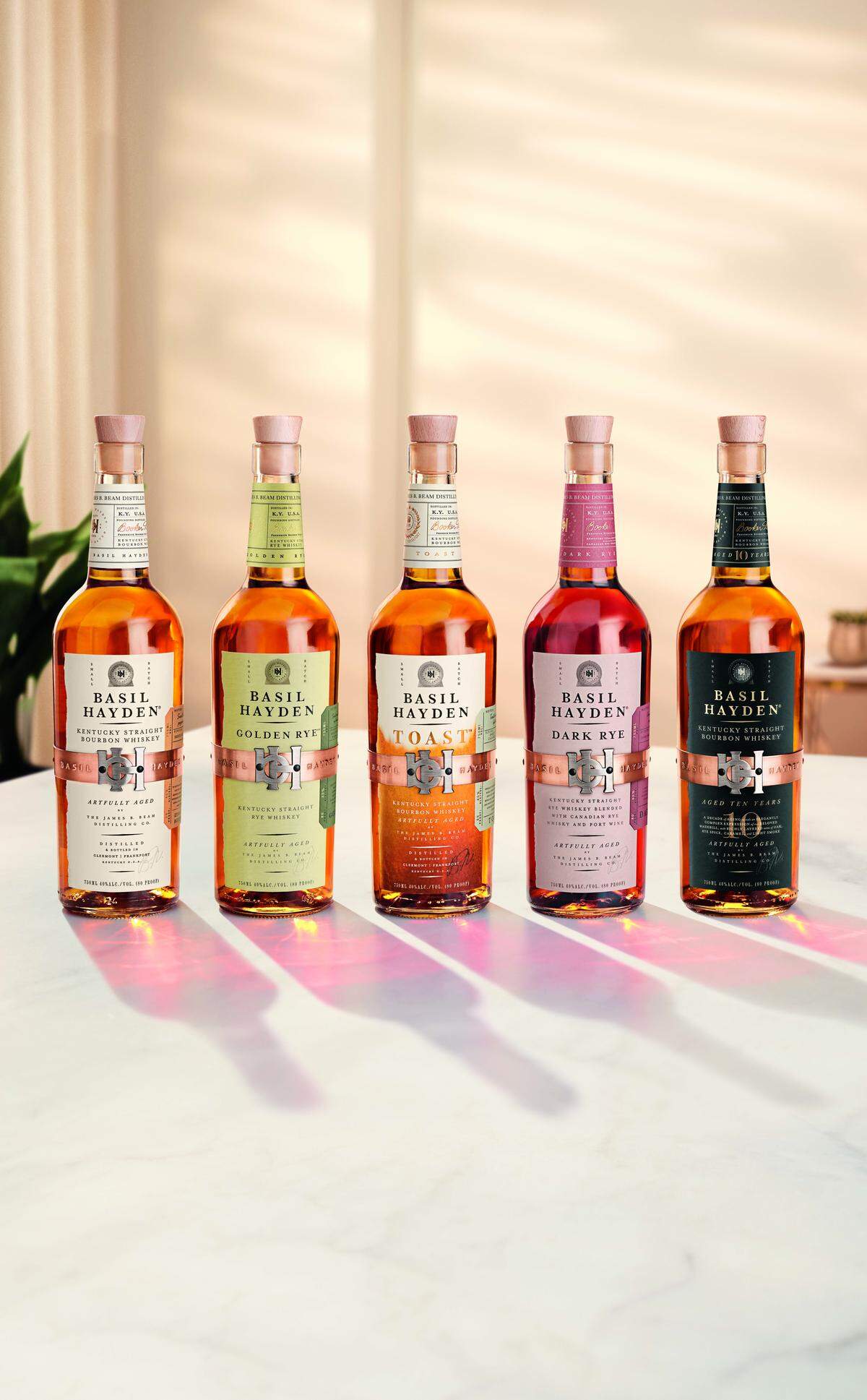 All of the Basil Hayden portfolio has been repriced except for the most premium 10-year-old expression, which remains at $84.99 suggested retail price.