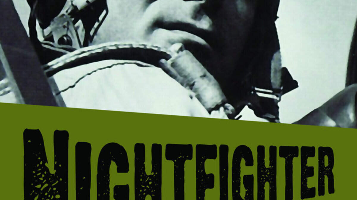 Book cover for Nightfighter, Radar Intercept Killer by Mark A.  Magruder. The book is about his father Col. Marion Milton "Black Mac" Magruder.