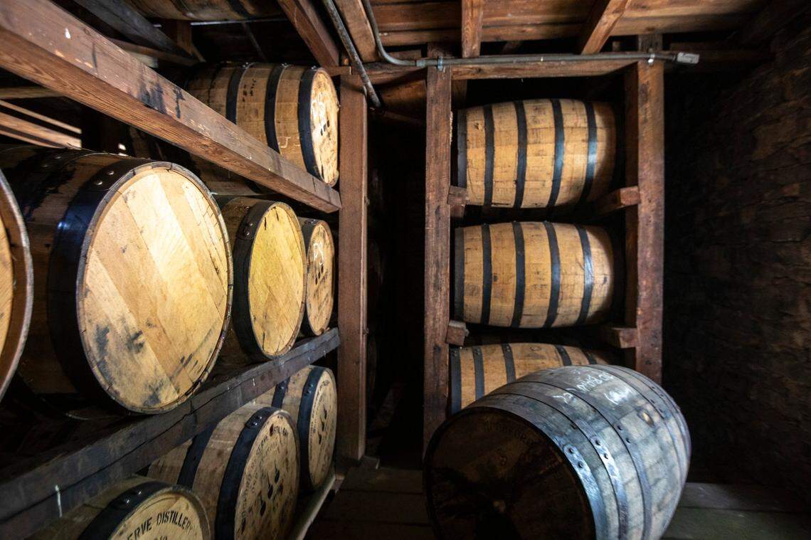 There are more than 11.5 million barrels of bourbon in Kentucky.
