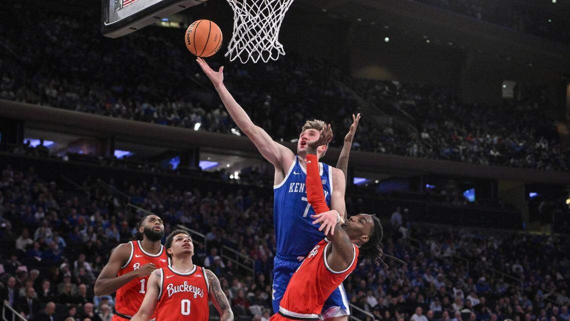 Box score from No. 4 Kentucky basketball’s 85-65 CBS Sports Classic loss to Ohio State