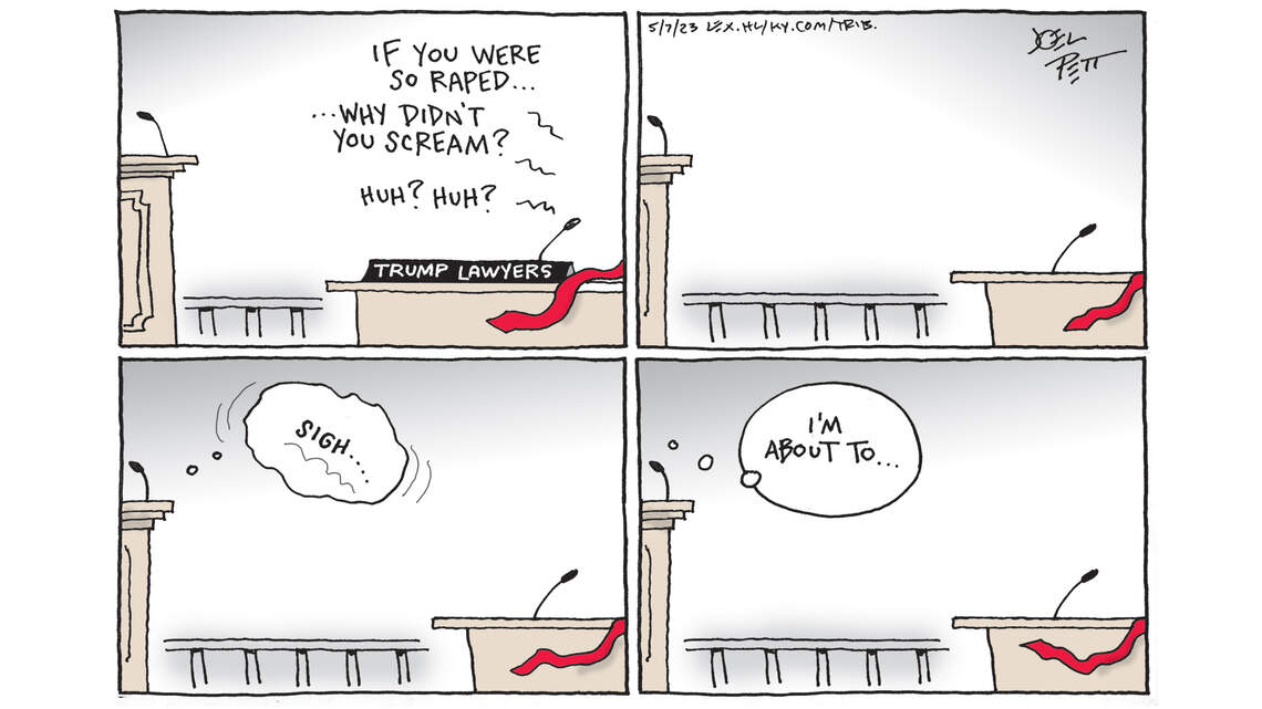 Joel Pett: Another day, another Trump trial