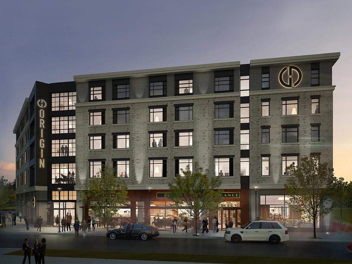 The Origin Lexington will have 120 rooms and The Still, a Southern-focused restaurant and bar on the ground floor. It is expected to open in early summer.