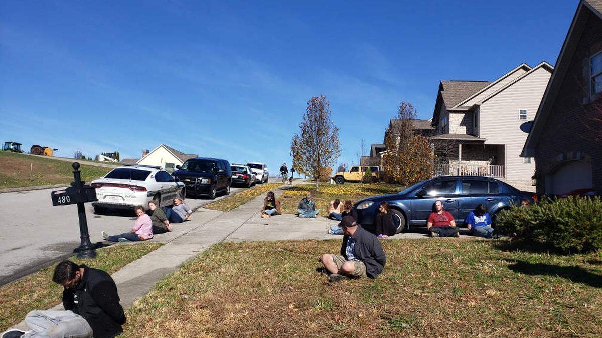 Sheriff’s deputies and police officers found intoxicated people and drug paraphernalia in a residence on Bryants Way in Laurel County on Sunday. Twelve people were arrested.